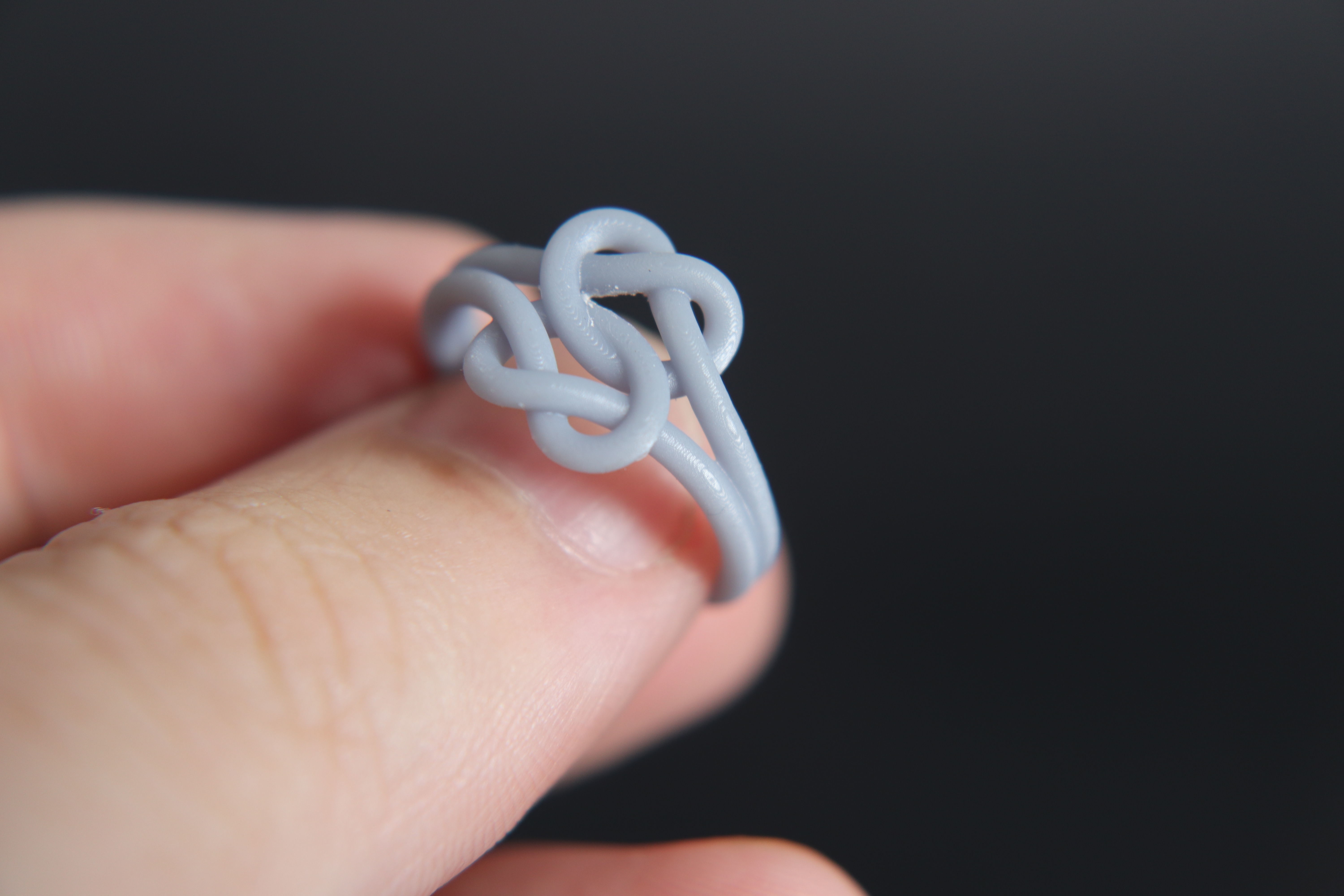 Double Knot Ring 3D print model_2