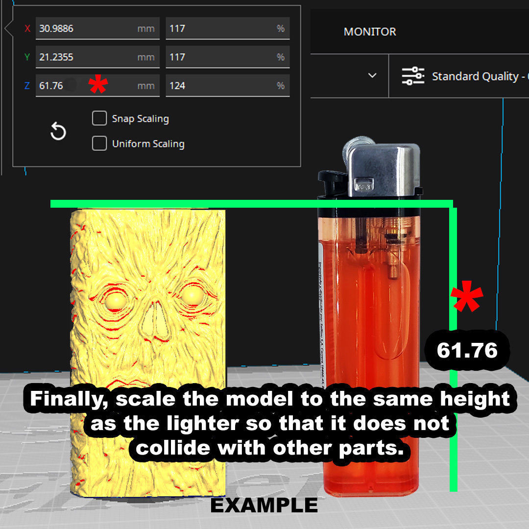 The Evil Dead Necronomicon Lighter Case 3D model_4