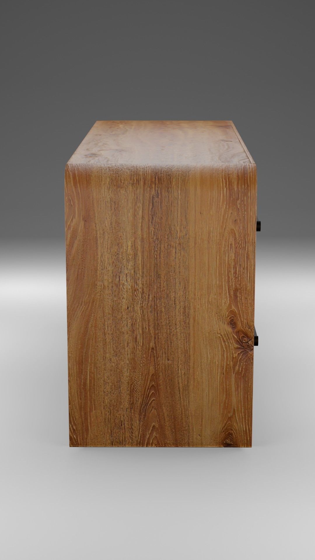 Wooden chest of drawers 3D model_6