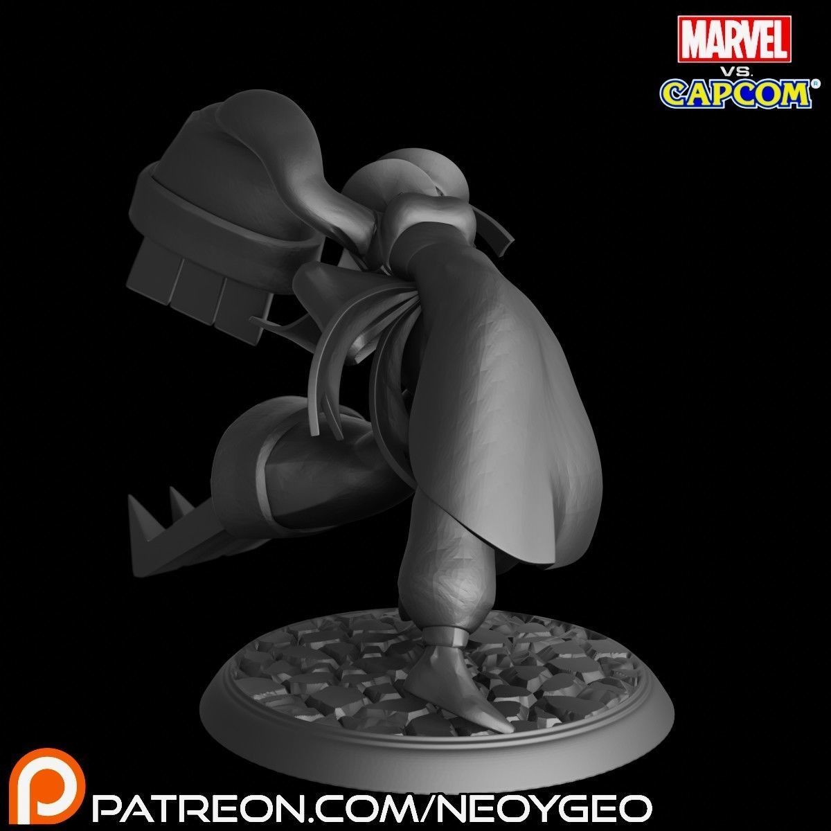 HSIEN-KO - MARVEL VS CAPCOM 3 3D print model_2
