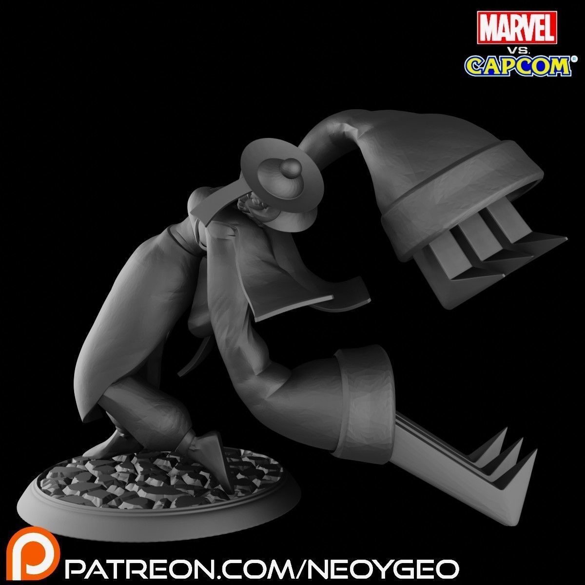 HSIEN-KO - MARVEL VS CAPCOM 3 3D print model_1