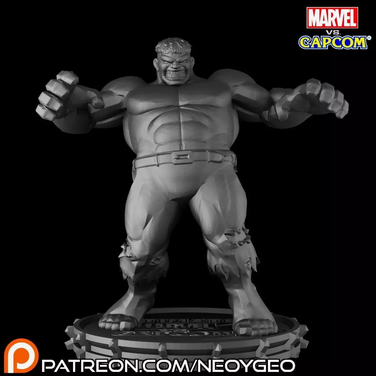 HULK - MARVEL VS CAPCOM 3 3D print model_0