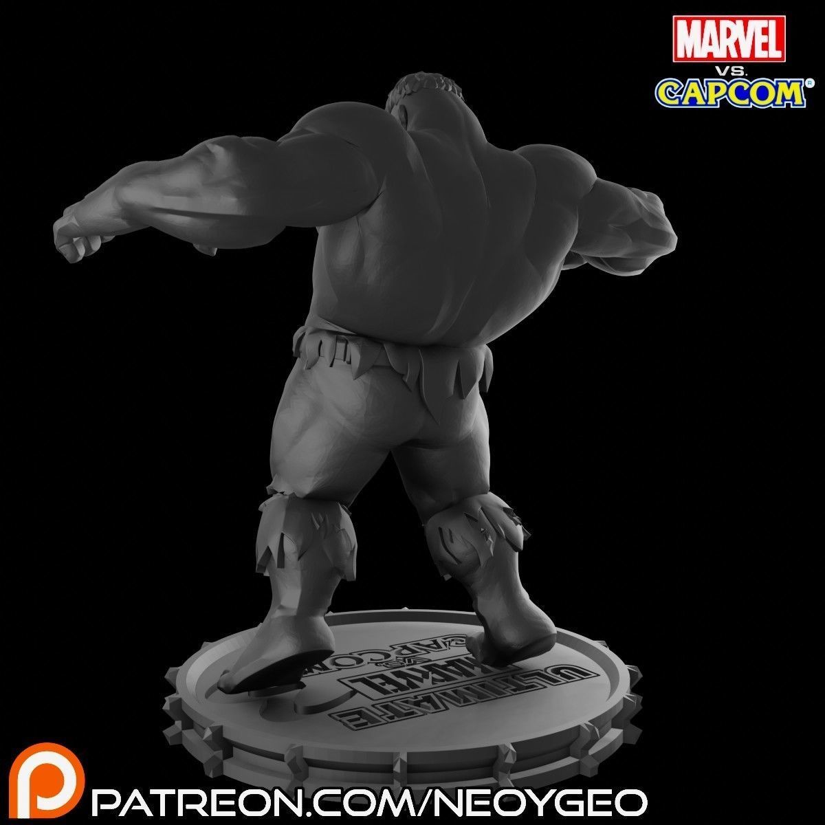 HULK - MARVEL VS CAPCOM 3 3D print model_1