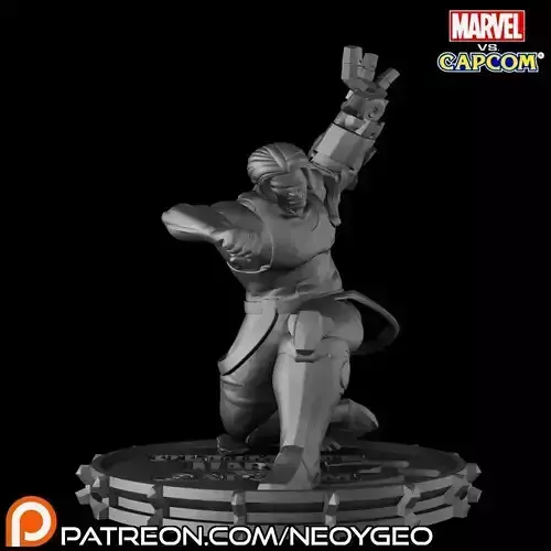 SPENCER - BIONIC COMMANDO - MARVEL VS CAPCOM 3 Free 3D print model