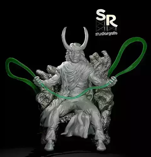 Loki - God of Stories 3D print model
