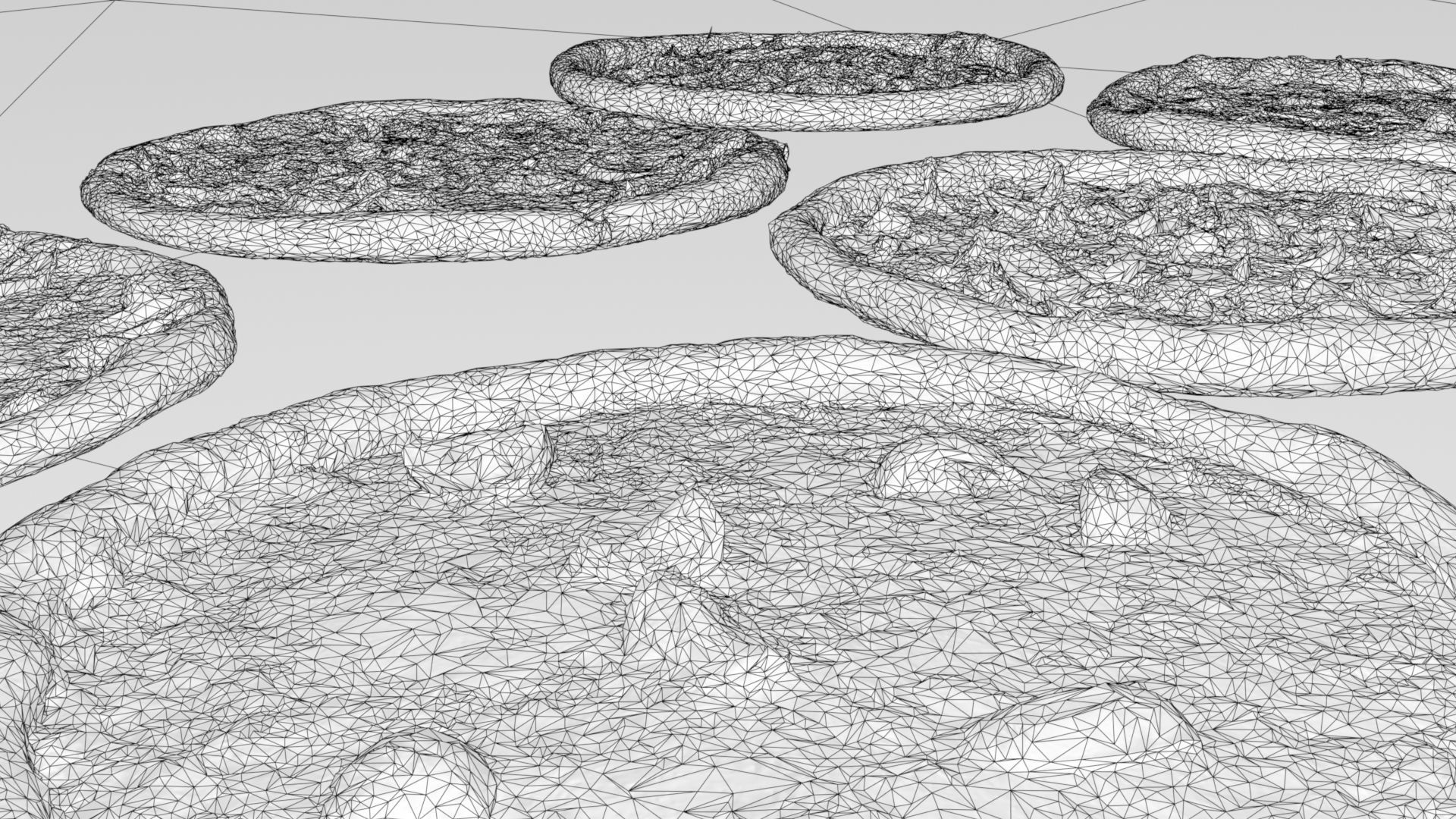 Pizza Collection 6 items italian food vol 3 3D model_10