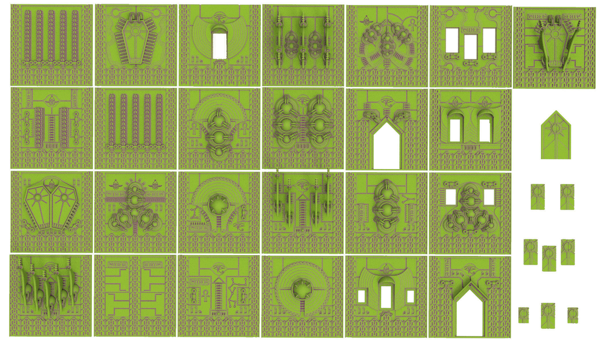 Damocles City Builder - Cinan Haven - Modular Buildings 3D print model_32