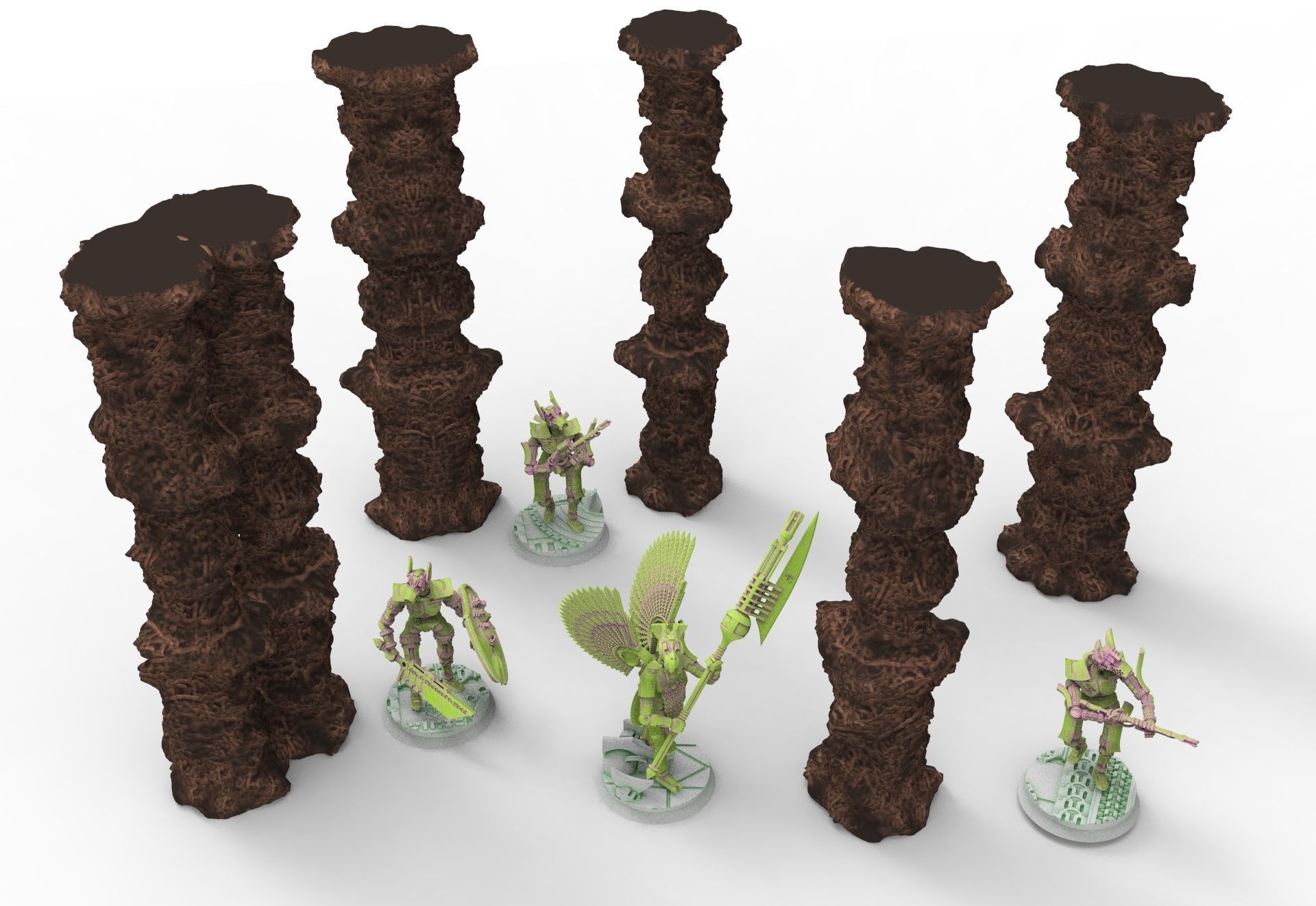 Damocles City Builder - Cinan Haven - Modular Buildings 3D print model_26