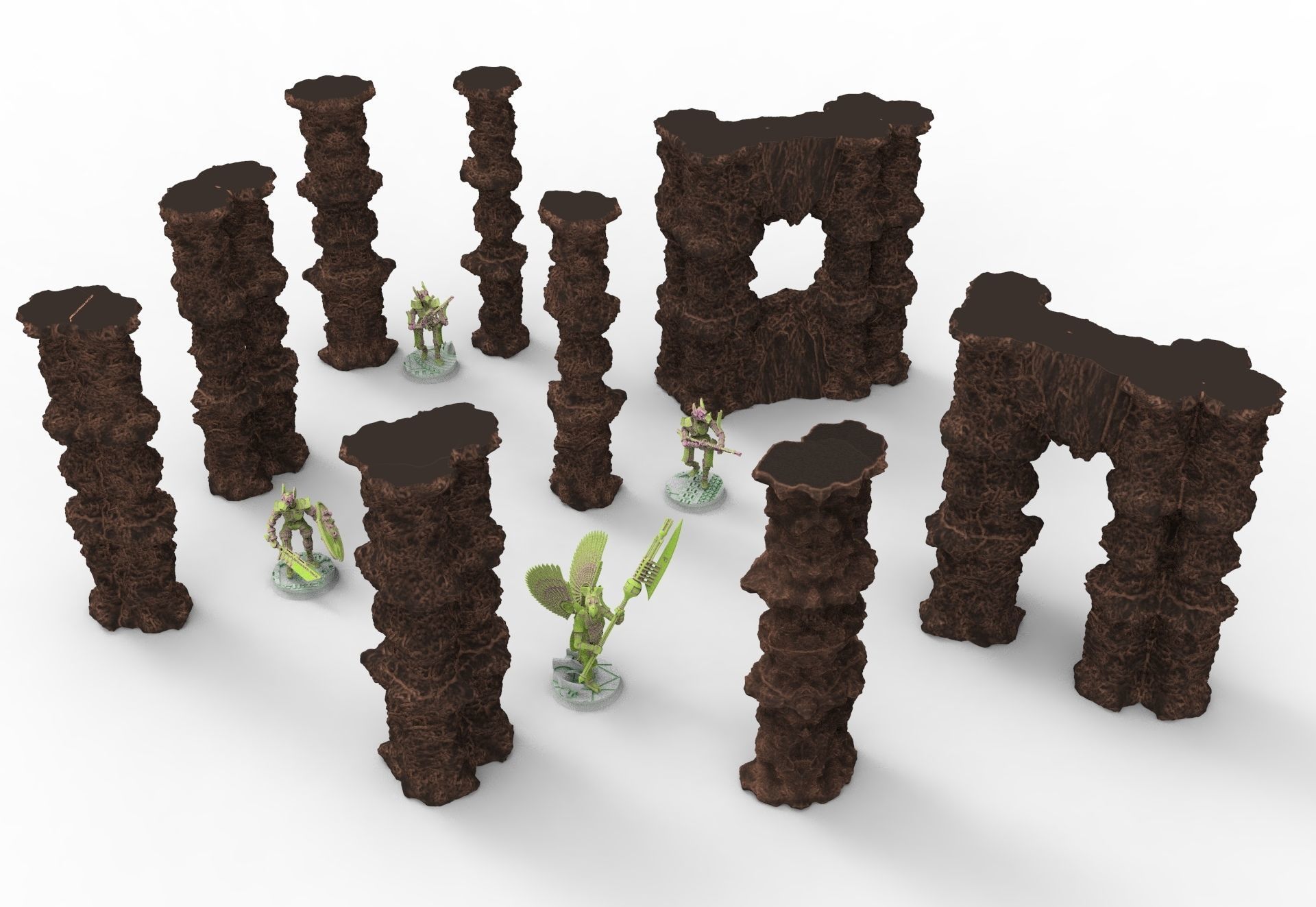 Damocles City Builder - Cinan Haven - Modular Buildings 3D print model_27