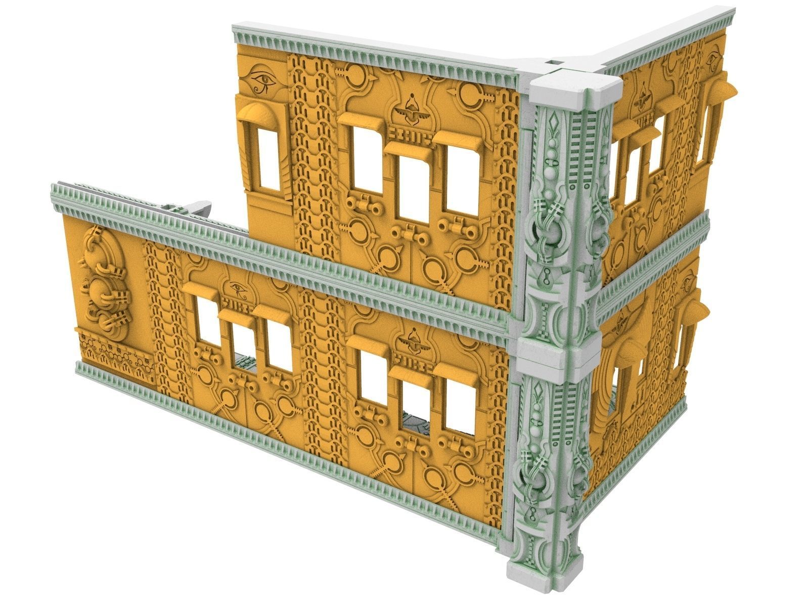 Damocles City Builder - Cinan Haven - Modular Buildings 3D print model_11