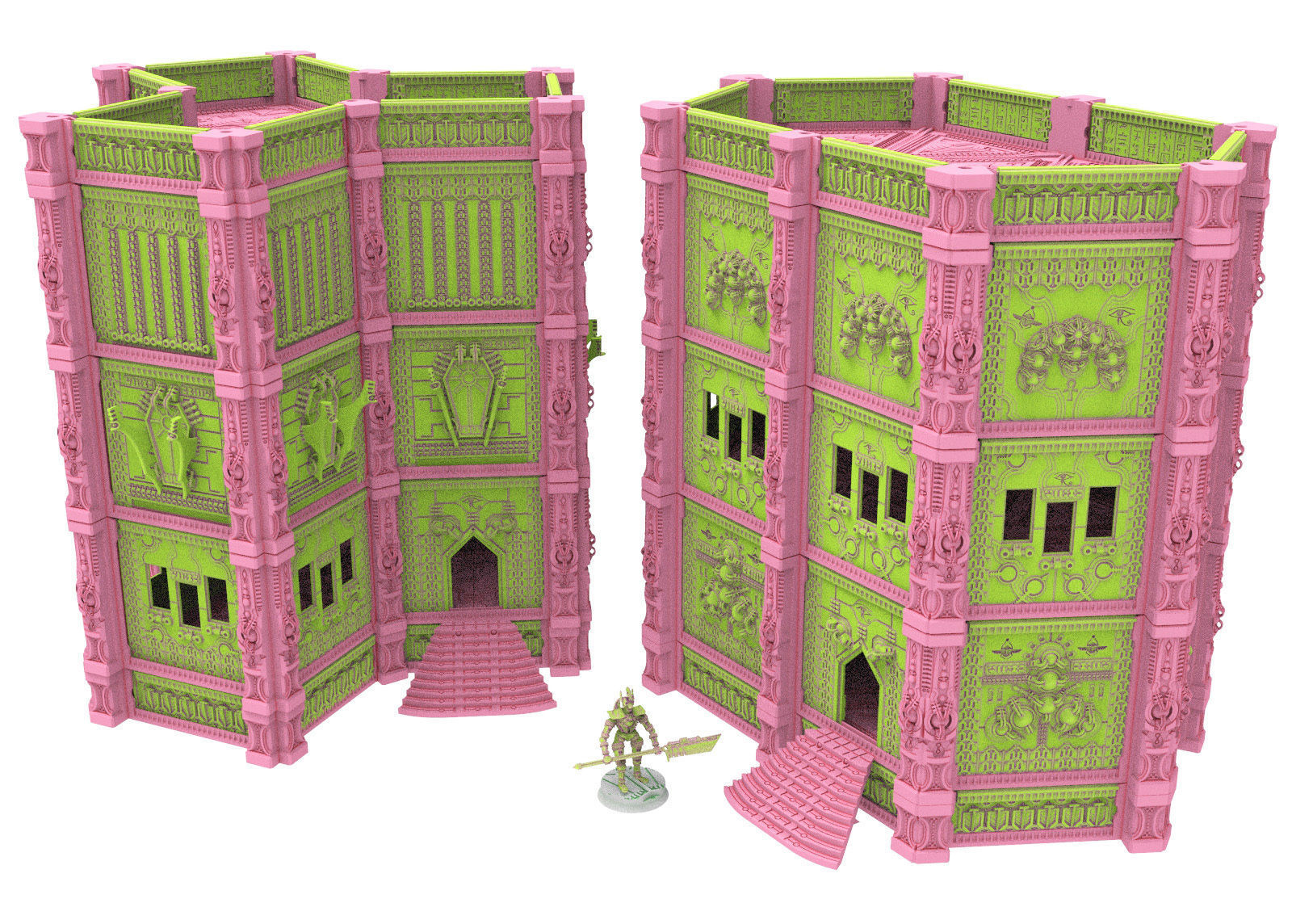 Damocles City Builder - Cinan Haven - Modular Buildings 3D print model_25