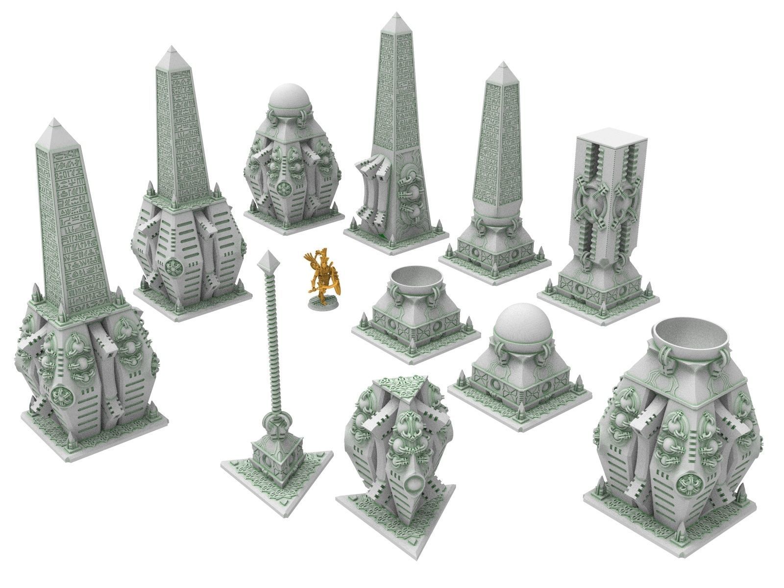 Damocles City Builder - Cinan Haven - Modular Buildings 3D print model_56