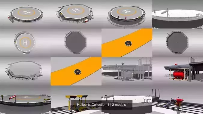 Heliports Collection 1