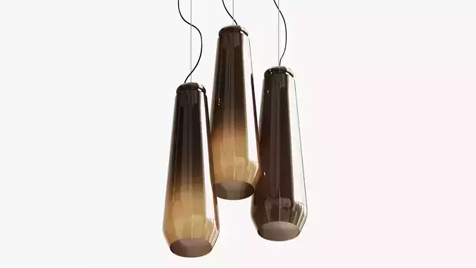 Foscarini-brand glass drop pendant