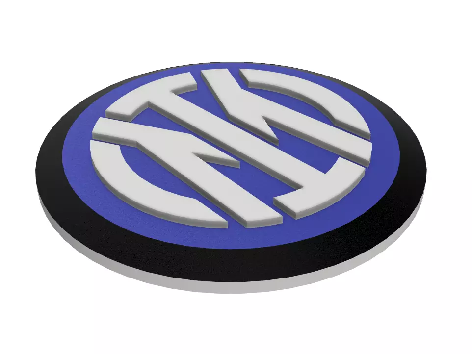 Inter Mailand Wall Sign 3D print model_0