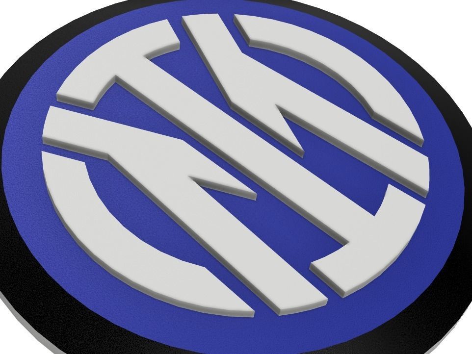 Inter Mailand Wall Sign 3D print model_2