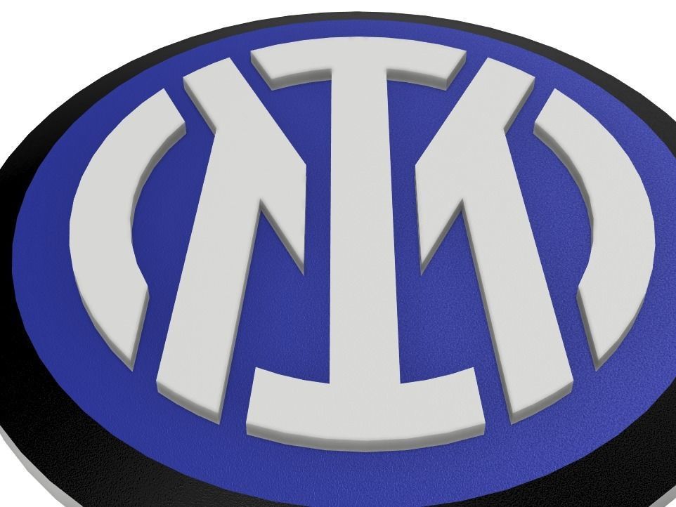 Inter Mailand Wall Sign 3D print model_3