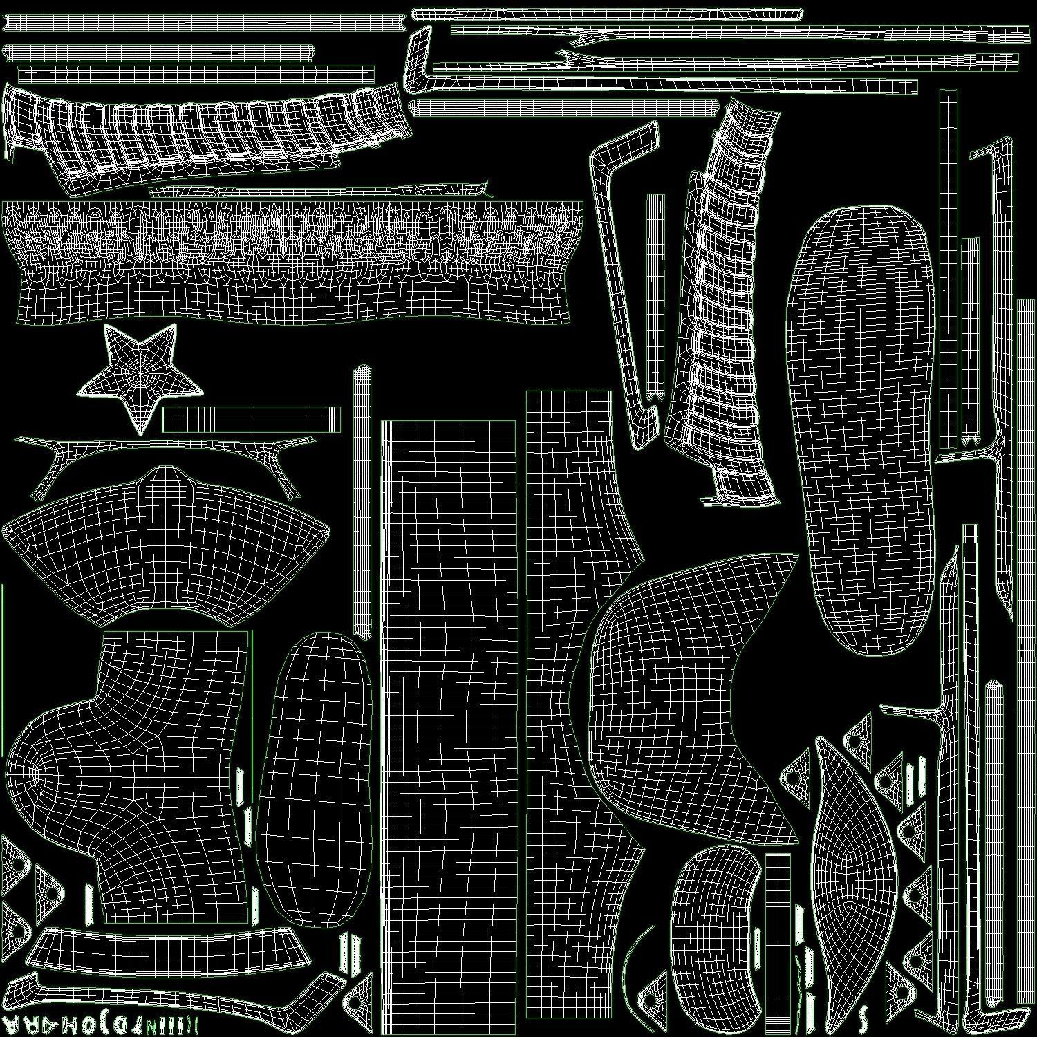Dior Alps Snow Ankle Boots Gray Low-poly 3D model_10