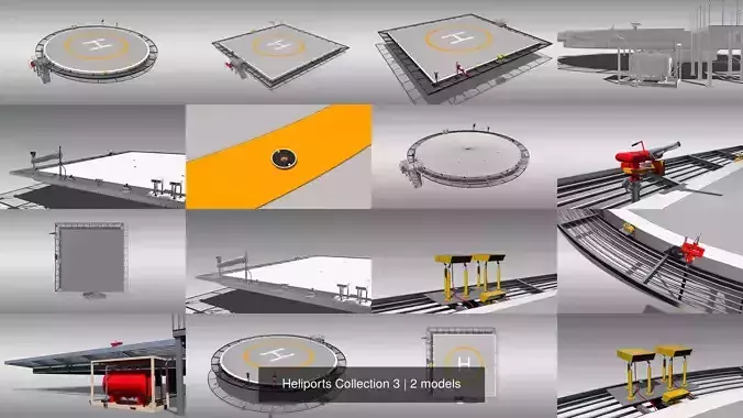 Heliports Collection 3