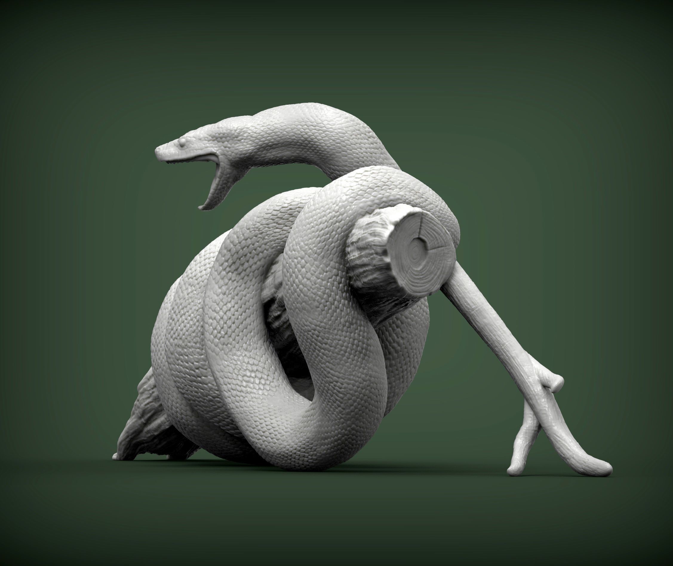 Anaconda 3D print model_6