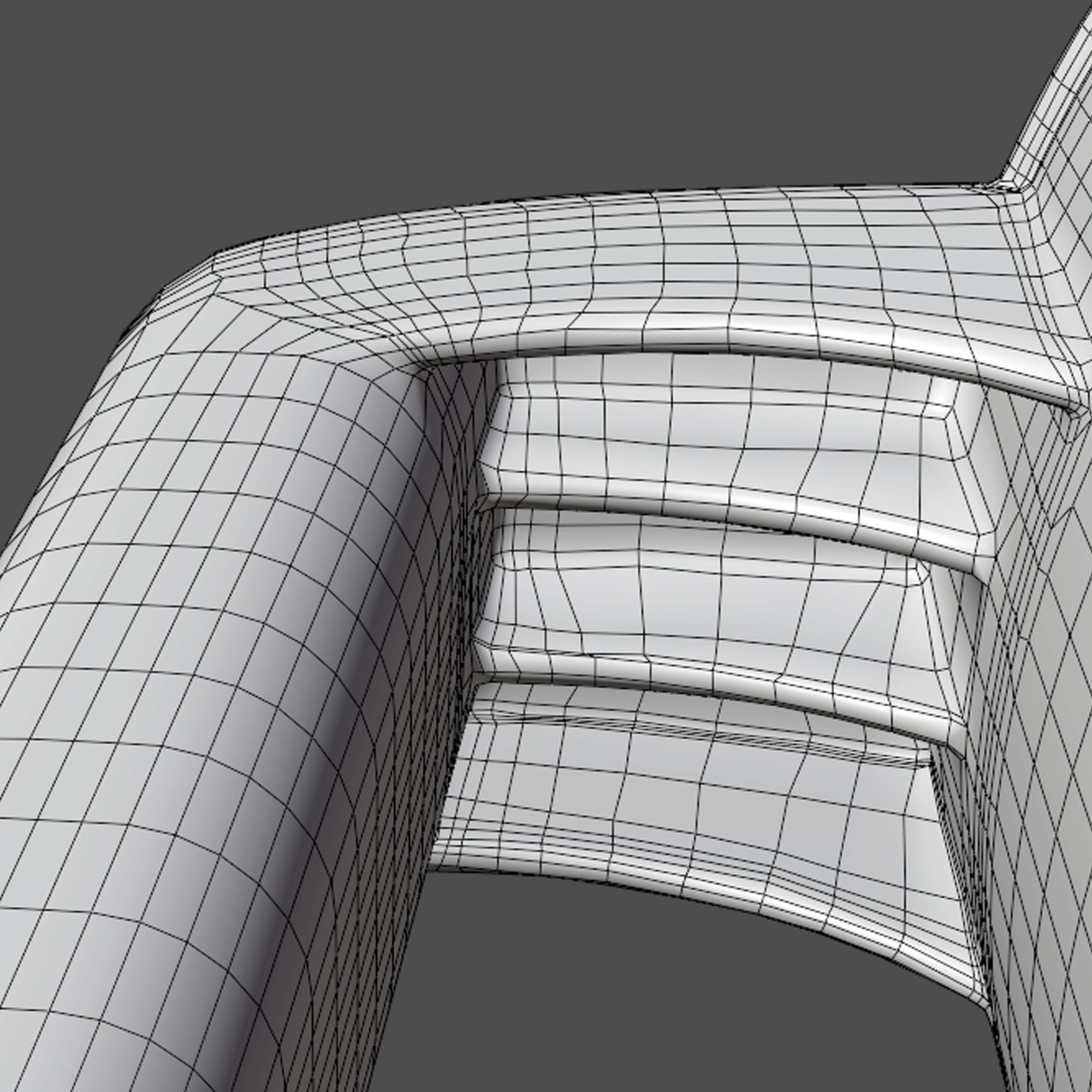 plastic mug Low-poly 3D model_11