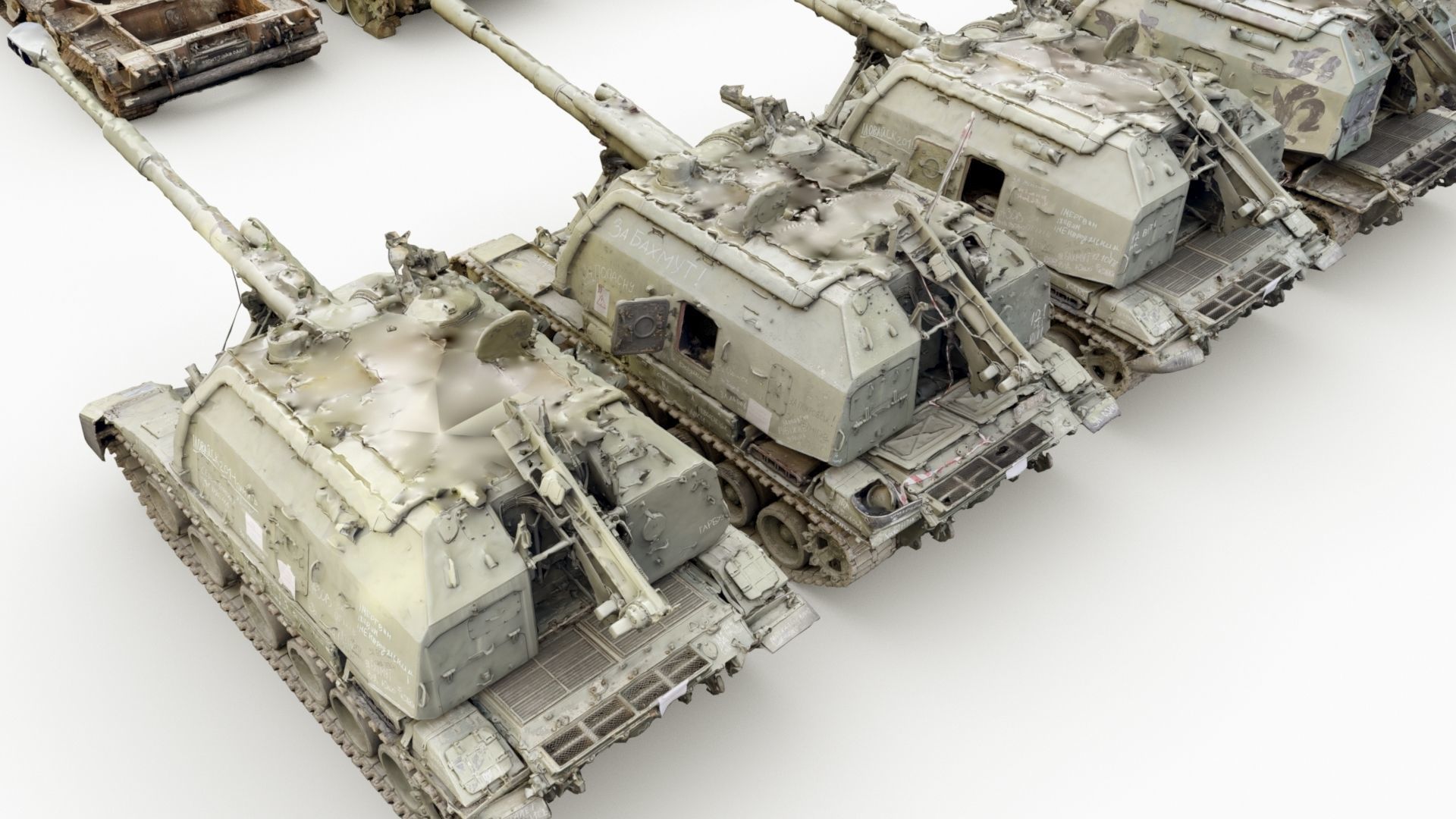 Destroyed russian armored vehicles Vol3 3D model_18