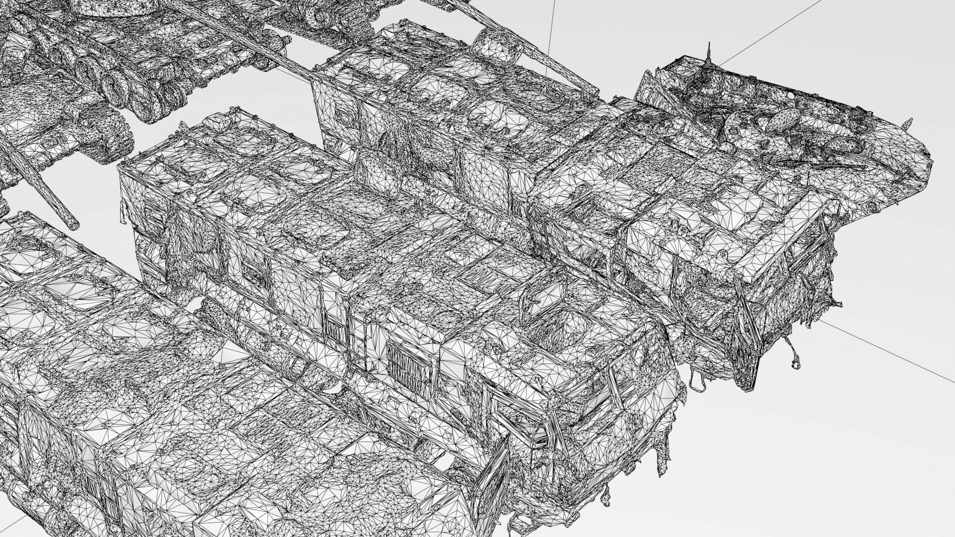 Destroyed russian armored vehicles Vol3 3D model_31