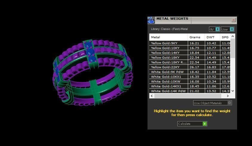 Rings 3D print model_3