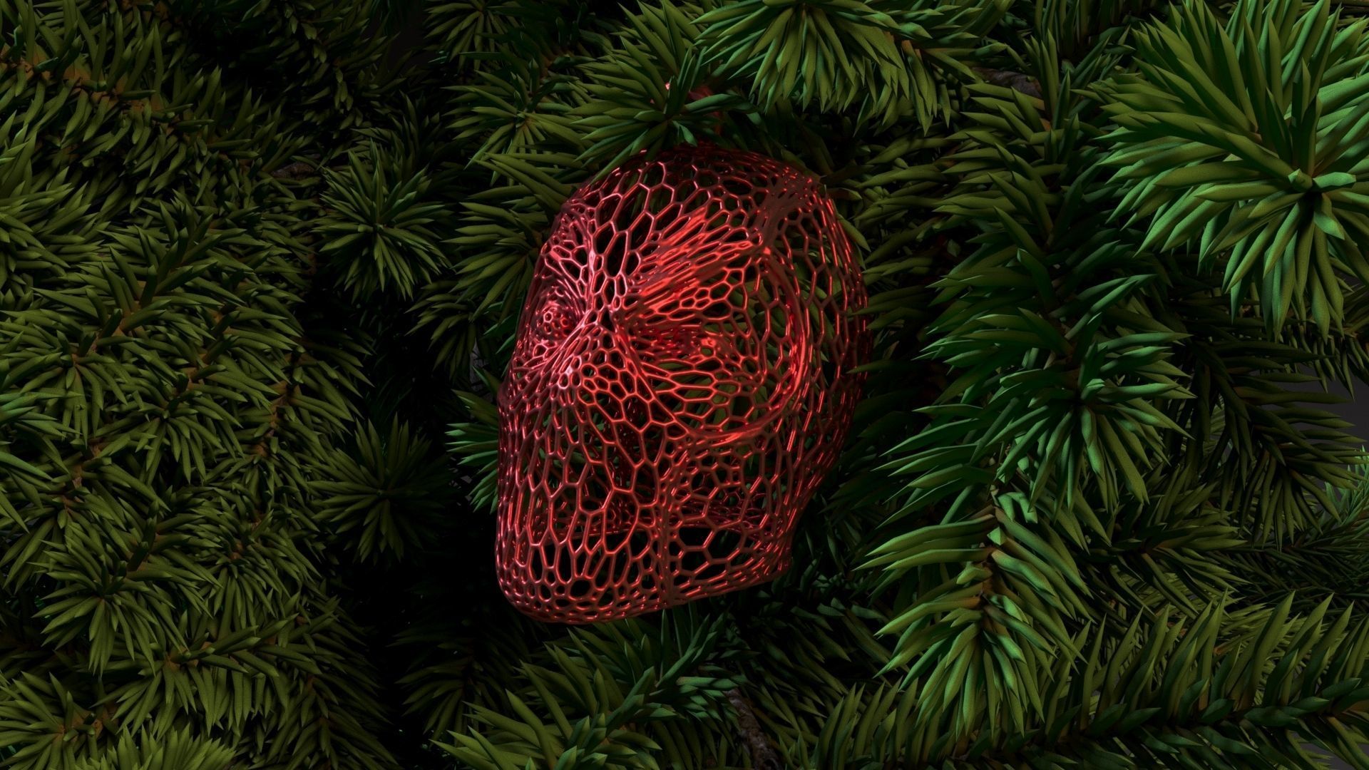 Heroes Marvel Christmas tree decoration 3D print model_21