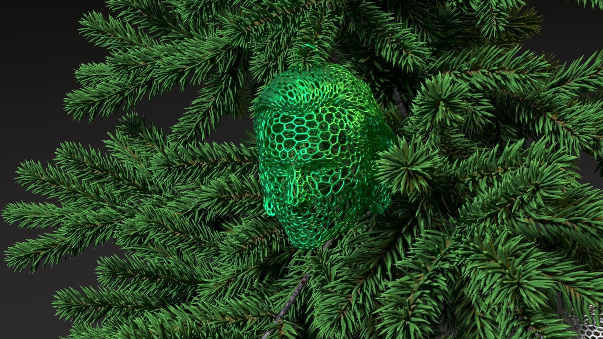 Heroes Marvel Christmas tree decoration 3D print model_14