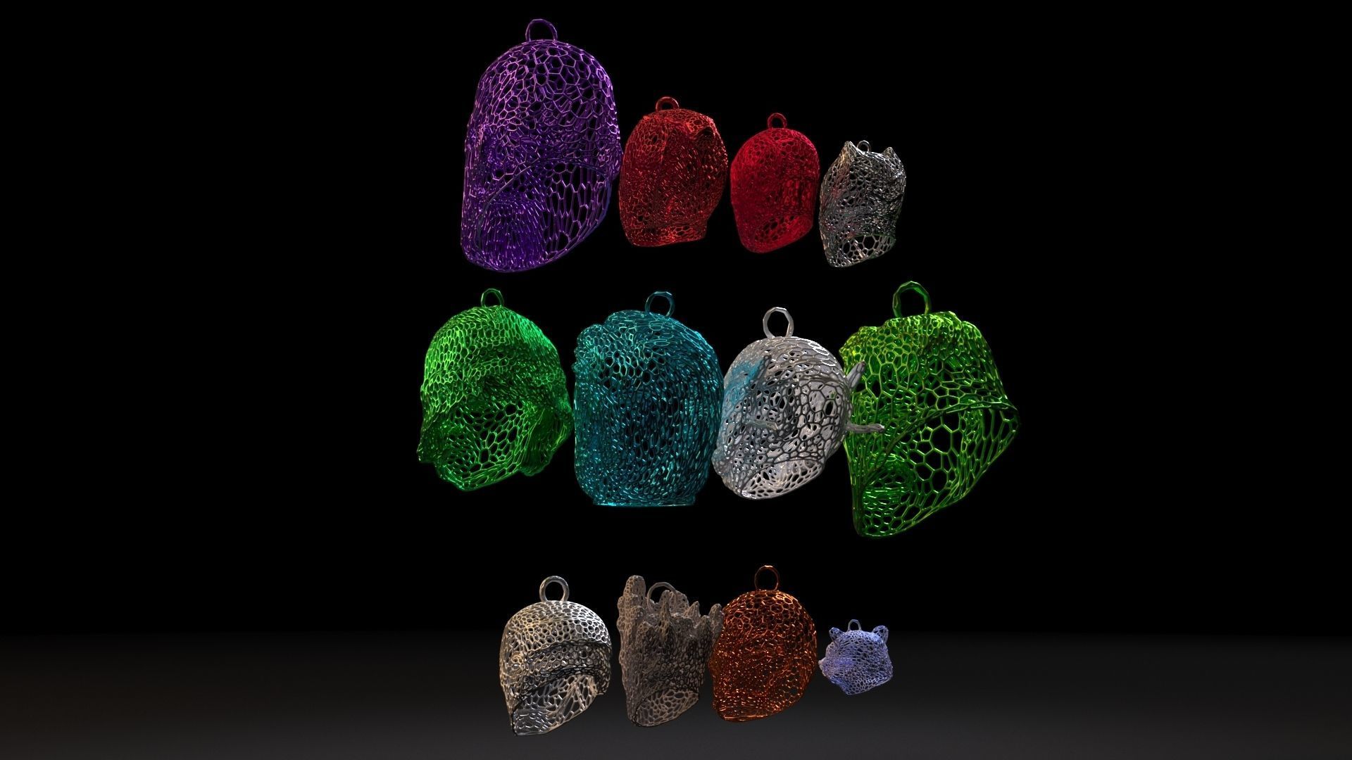 Heroes Marvel Christmas tree decoration 3D print model_5