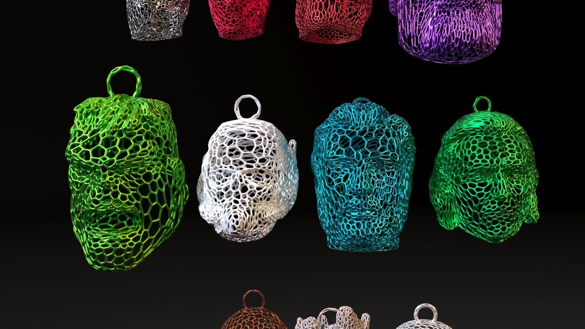 Heroes Marvel Christmas tree decoration 3D print model_12