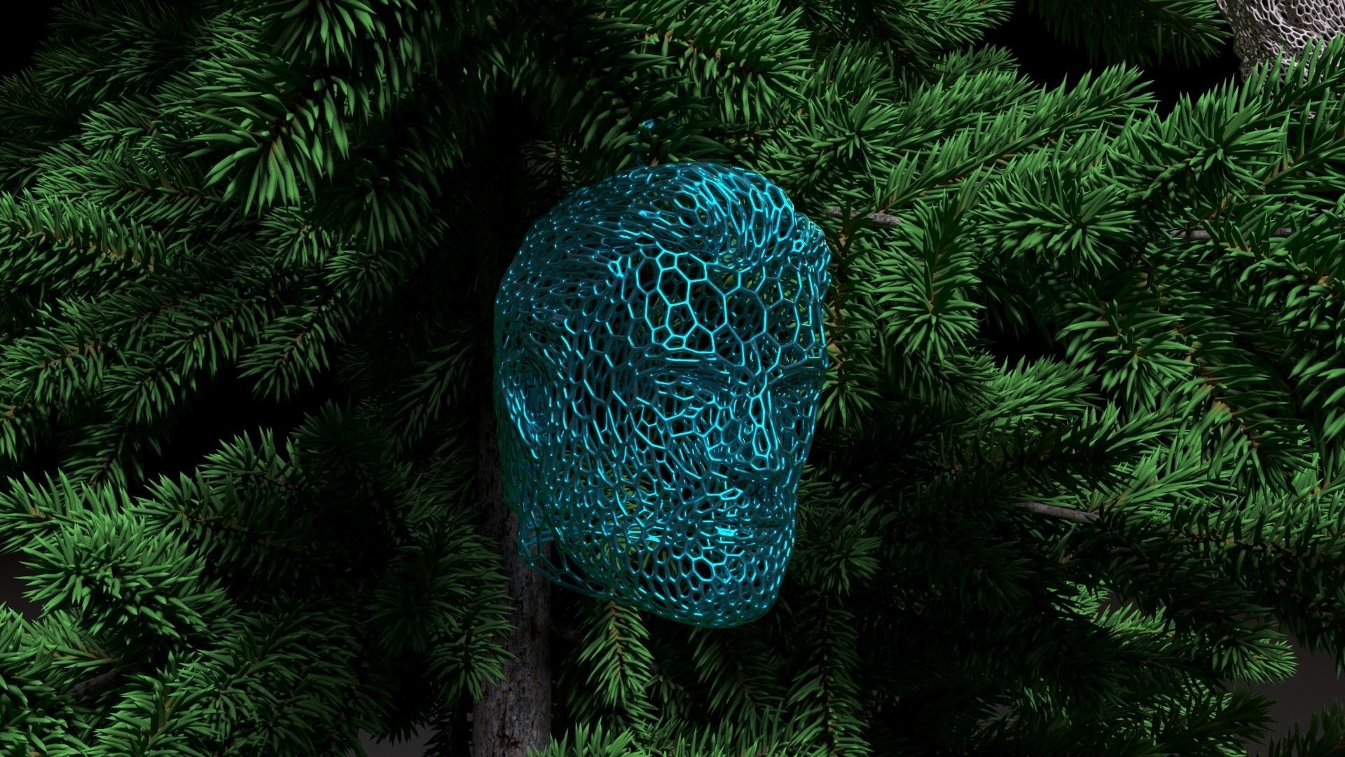 Heroes Marvel Christmas tree decoration 3D print model_20