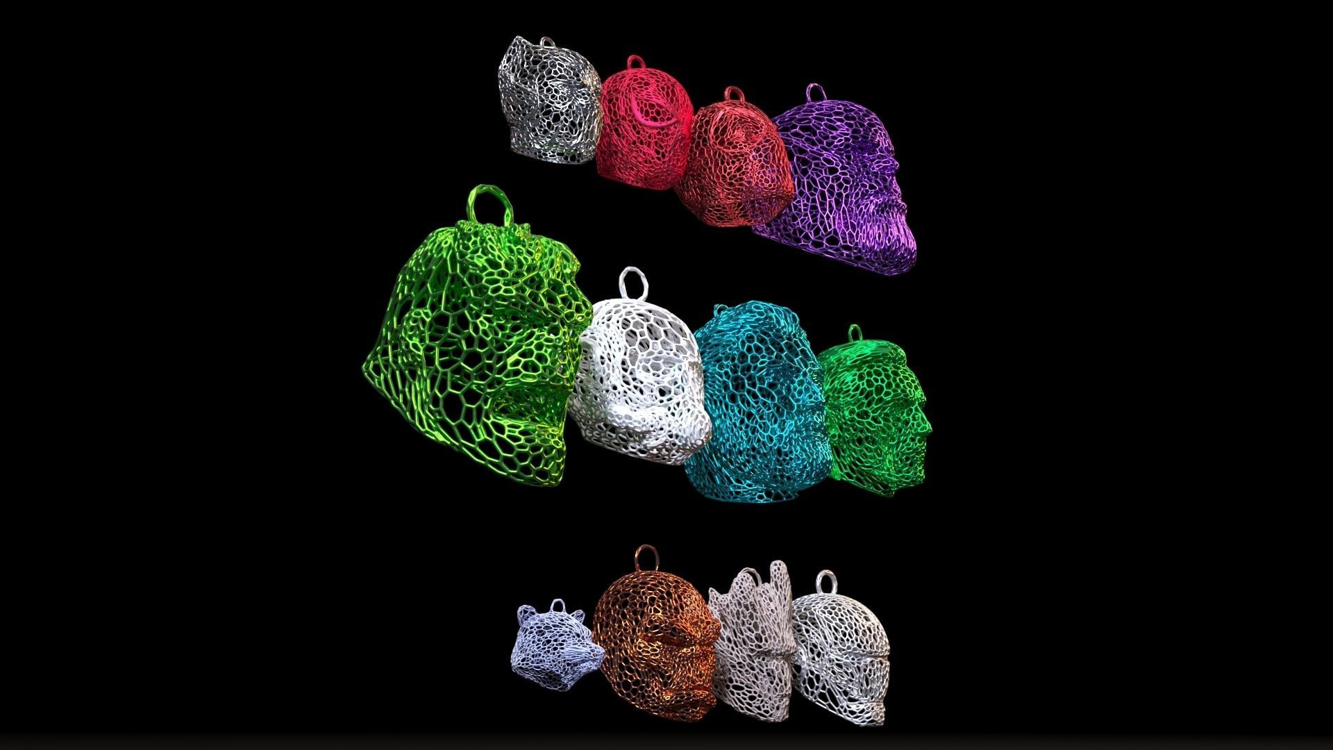 Heroes Marvel Christmas tree decoration 3D print model_8