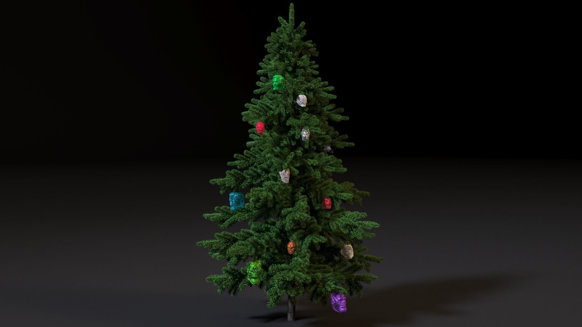 Heroes Marvel Christmas tree decoration 3D print model_2