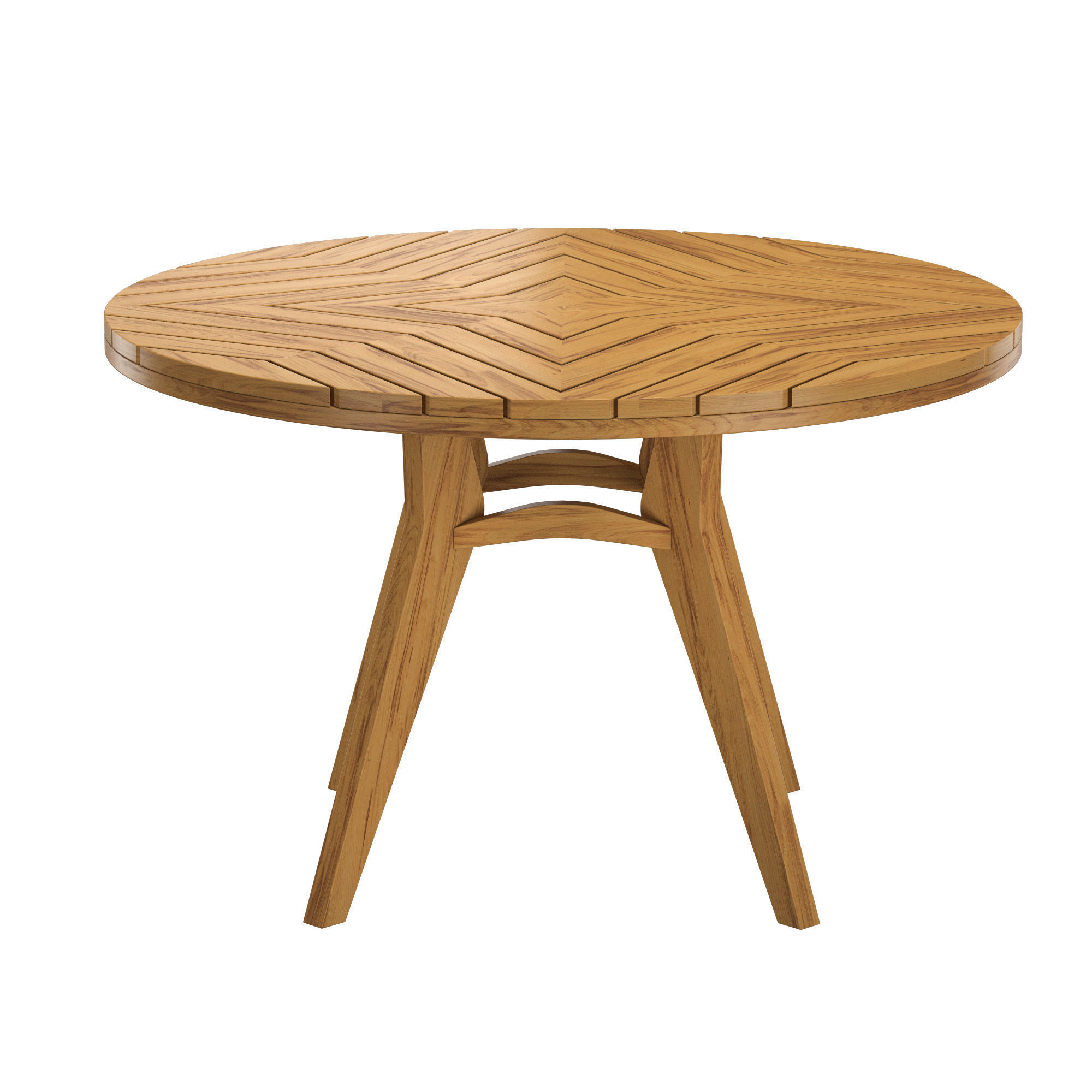 Chontales Round Dining Table 3D model_2