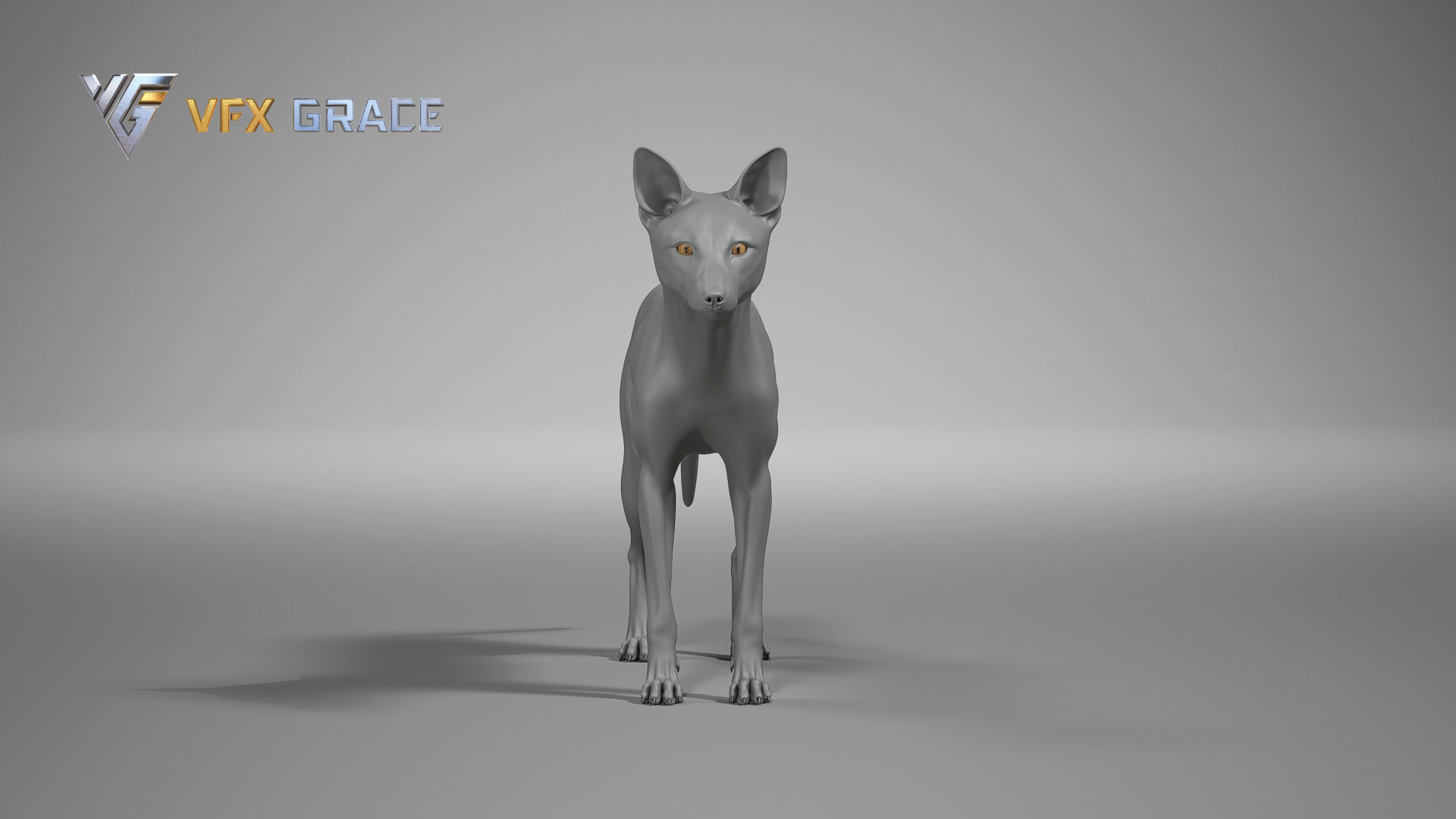 Red Fox UE Character Asset 3D model_13