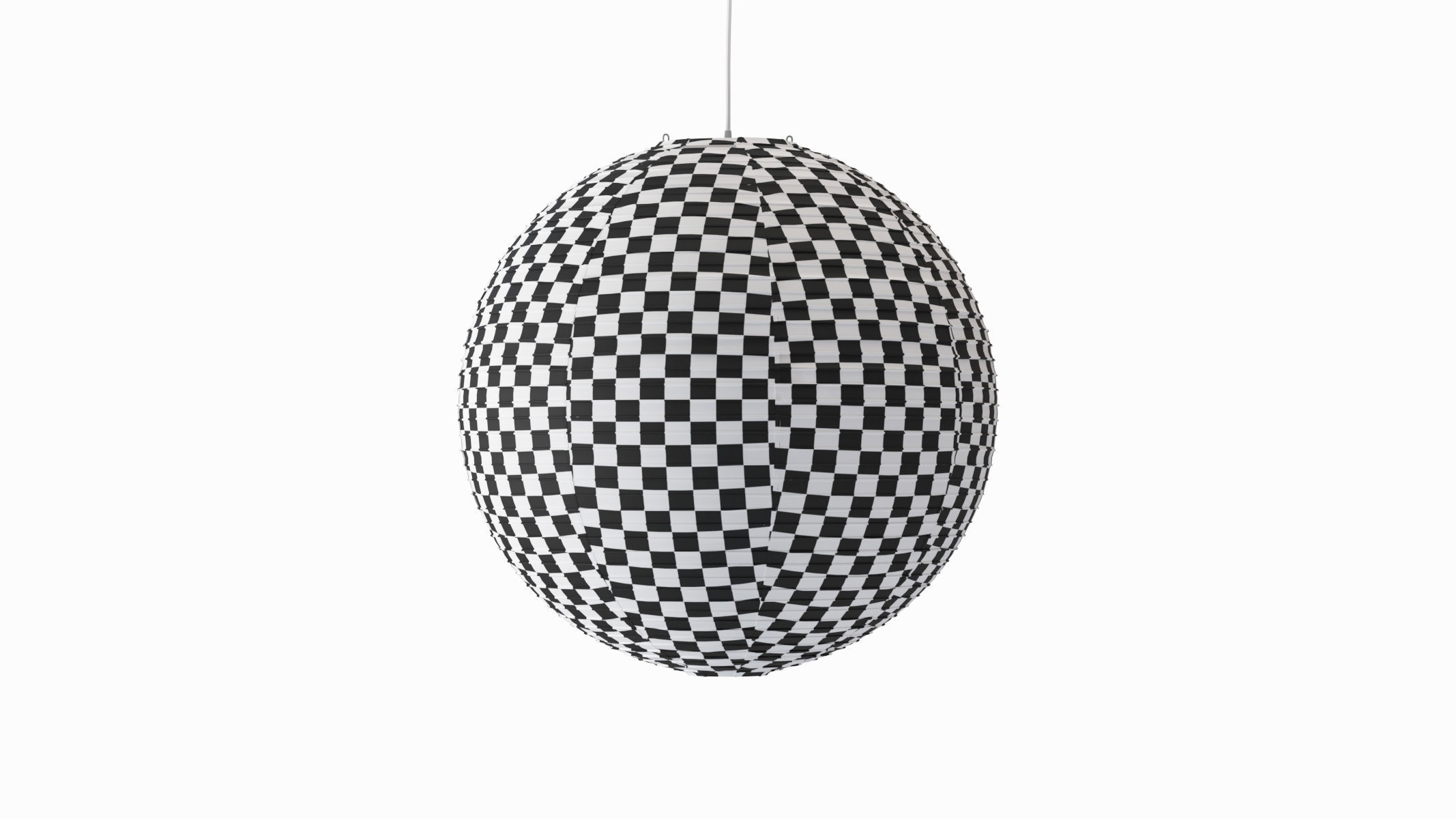 Akari 75A Lamp by Isamu Noguchi 3D model_5