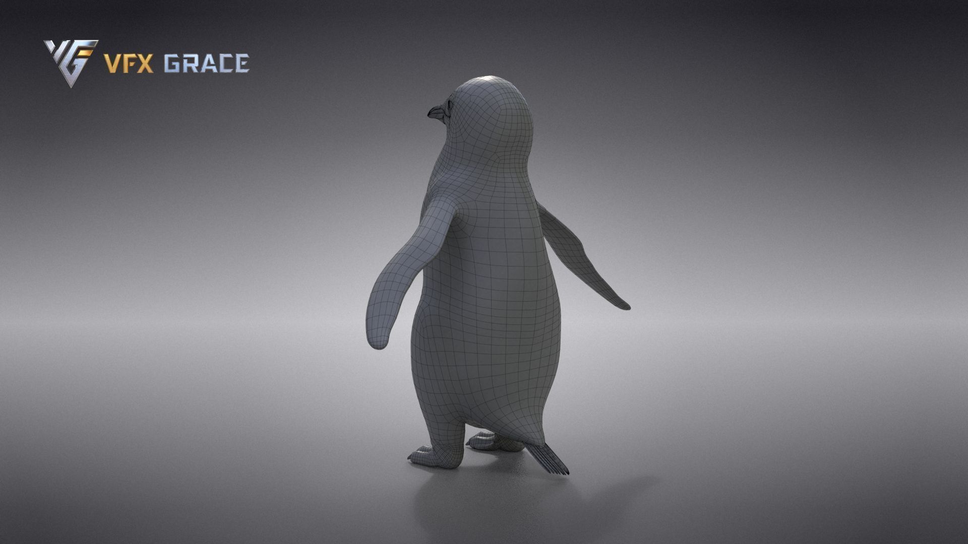 Emperor Penguin Baby  UE Character Asset 3D model_14