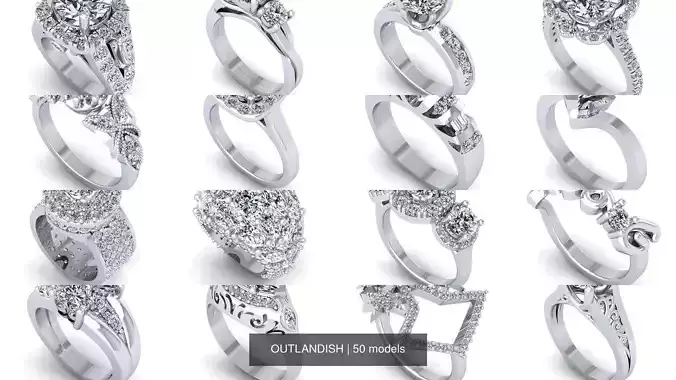 OUTLANDISH 3D Model Collection
