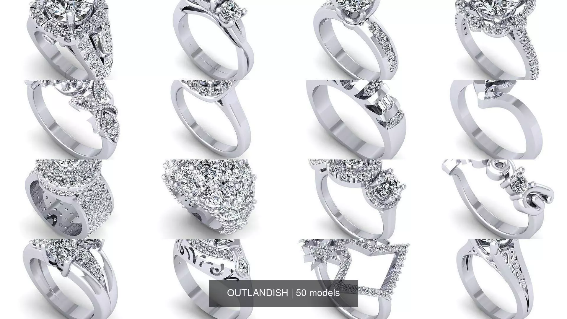 OUTLANDISH 3D Model Pack