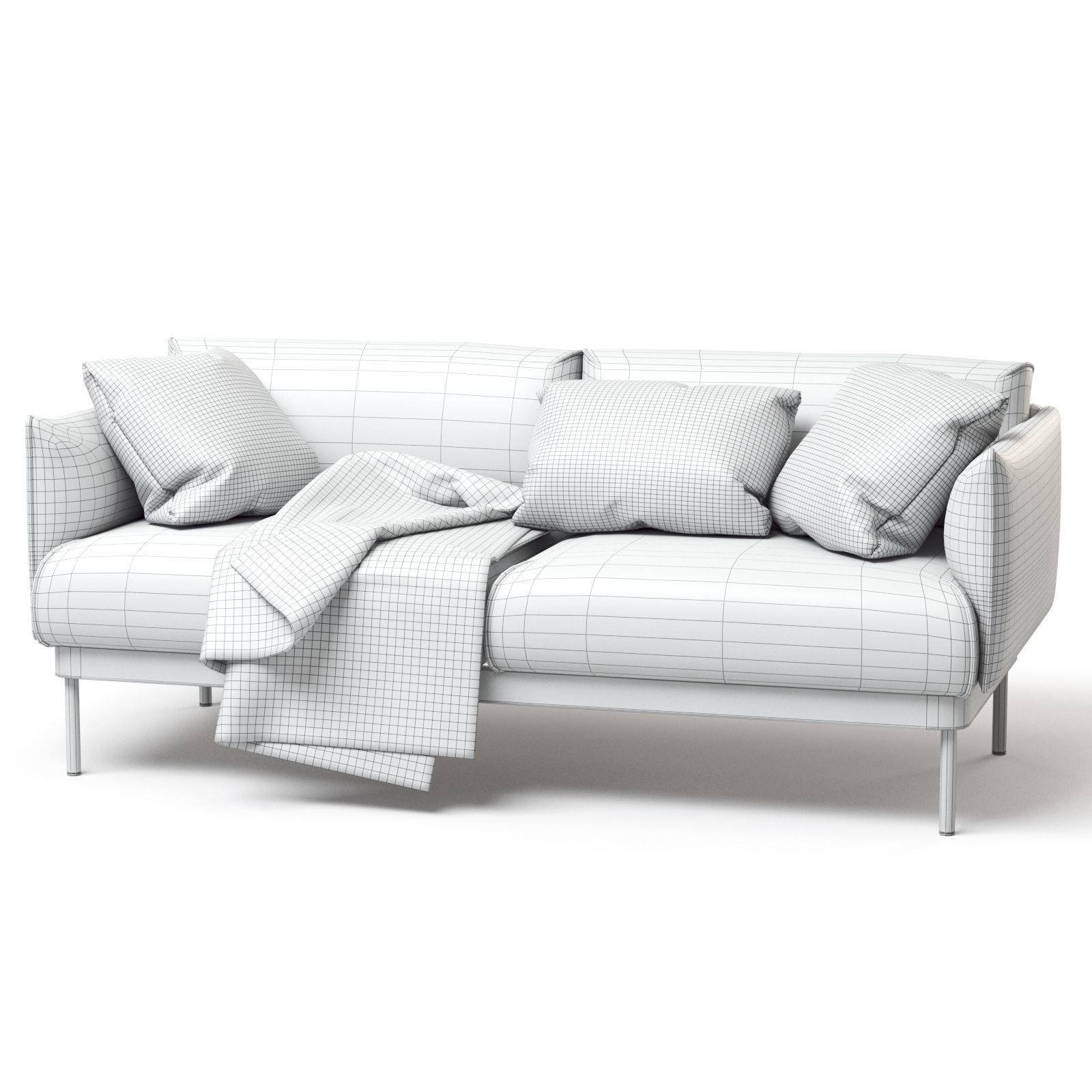 IKEA APPLARYD sofa 3D model_1