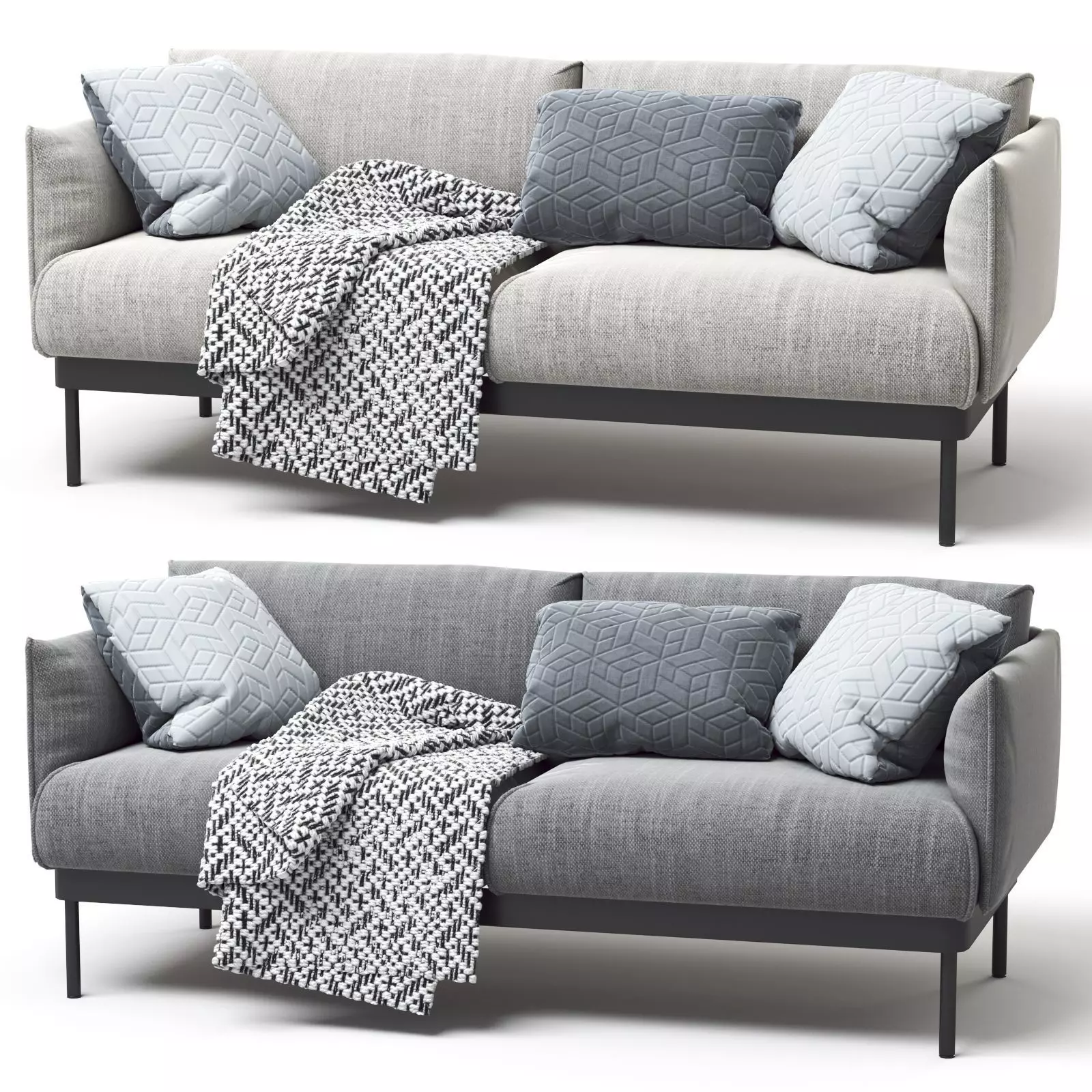 IKEA APPLARYD sofa 3D model_0