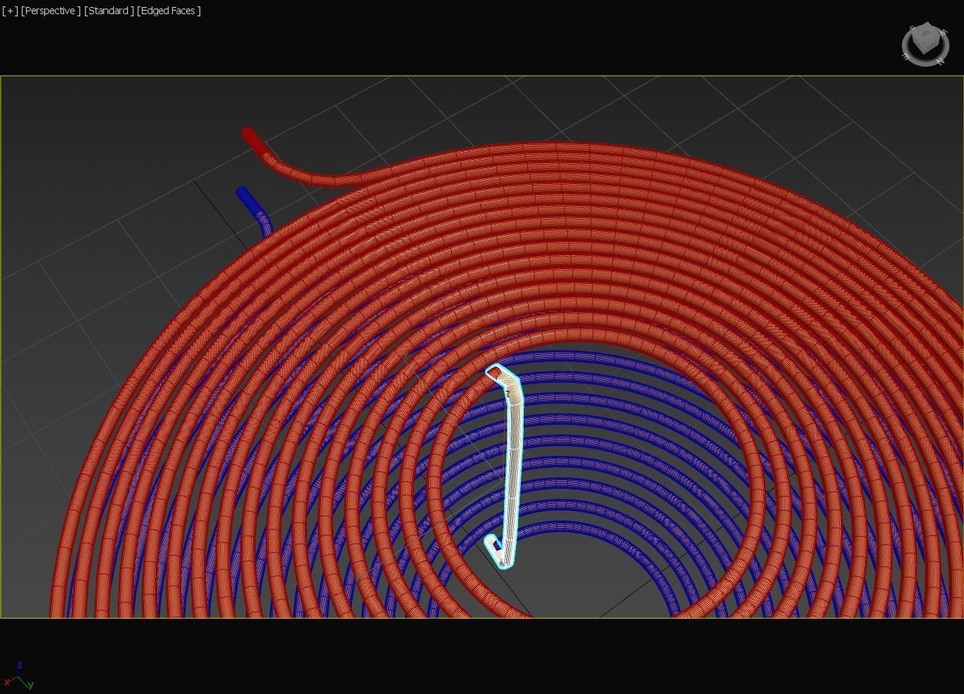 Electro Magnetic Induction Heater - Steam Engine - Concept 3D model_16