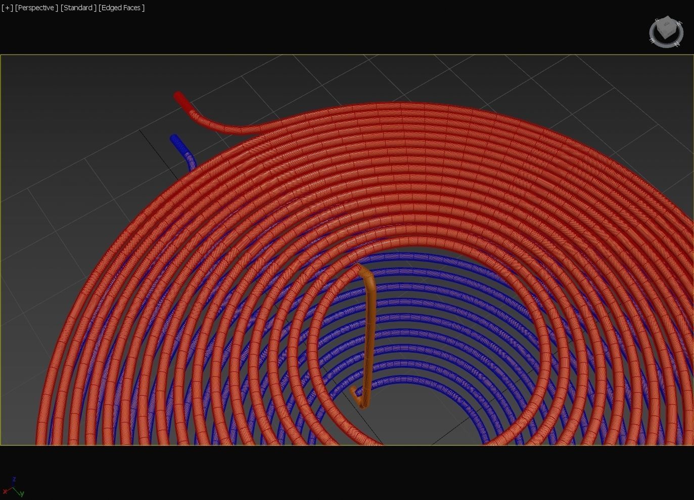 Electro Magnetic Induction Heater - Steam Engine - Concept 3D model_13