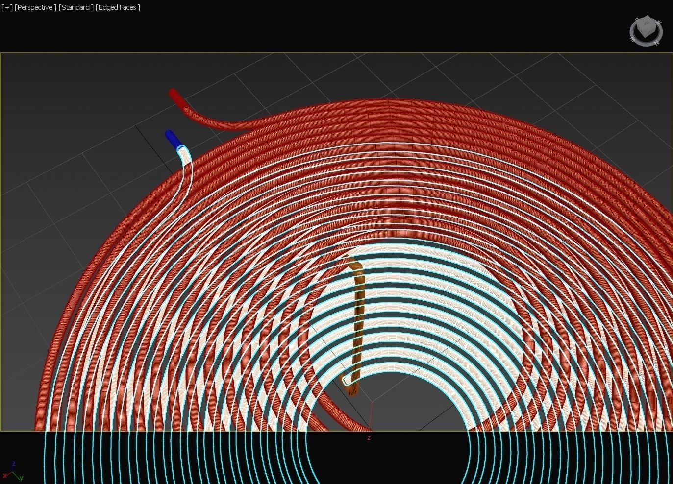 Electro Magnetic Induction Heater - Steam Engine - Concept 3D model_17