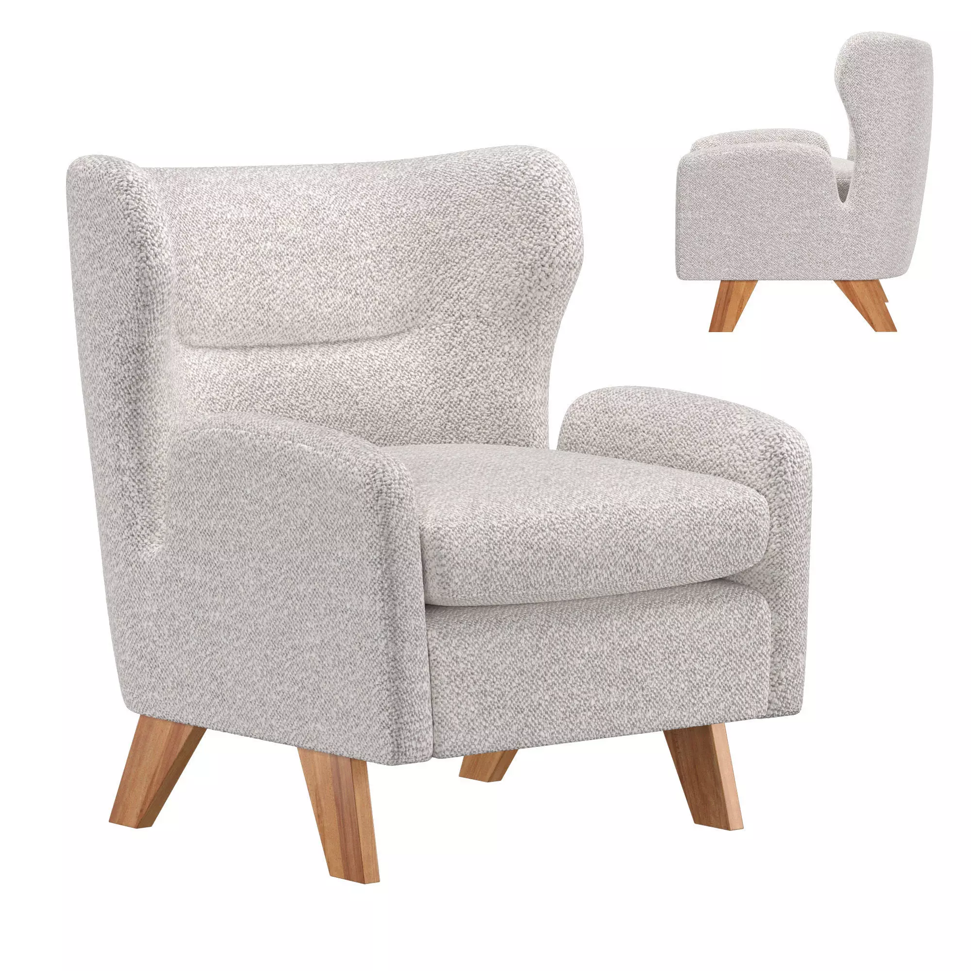 LaMonte Chair 3D model