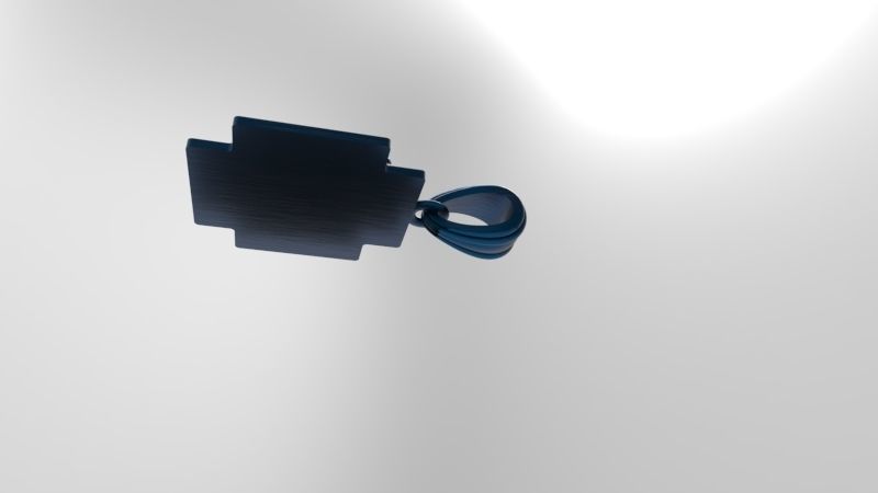 3D Jesus Christ head Face Charm Pendant Necklace Jewelry 3D print model_3