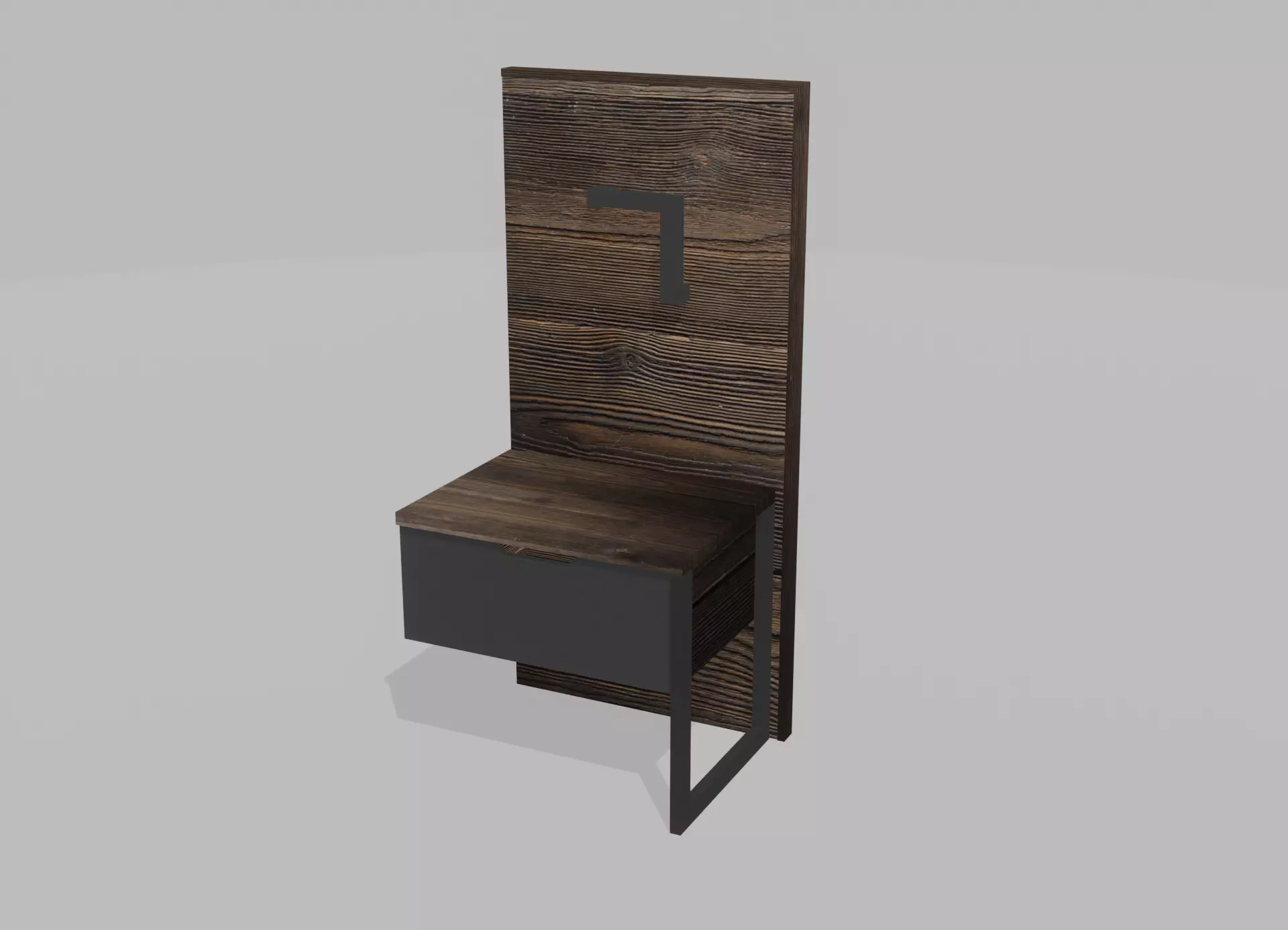 Drawer Free low-poly 3D model