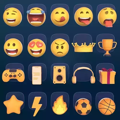 Cartoon Smileys and Icons Pack